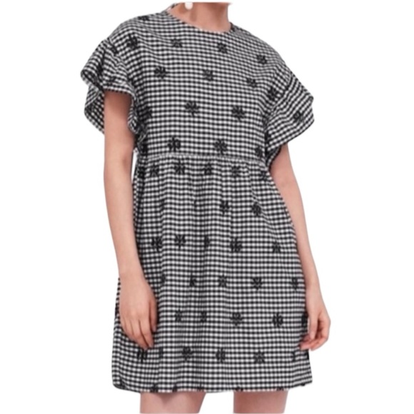 Zara | Gingham Dress - Picture 2 of 12